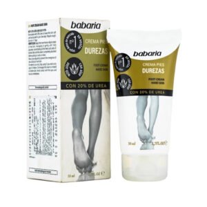 كريم القدمين لتشقق الكعبين وتنعيم الجلد بتركيبه اليوريا مع الألوفيرا من باباريا-50مل