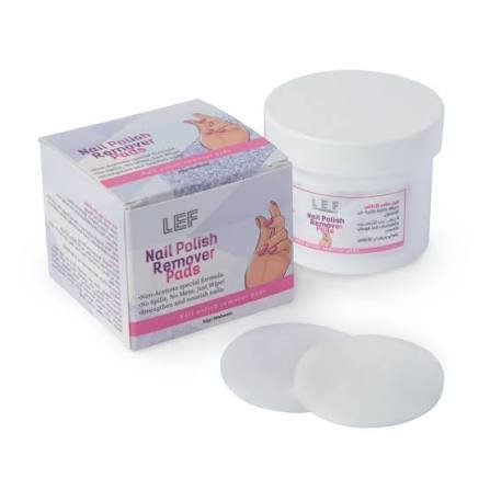 مناديل مزيل طلاء اظافر من ليف - 32 قطعة