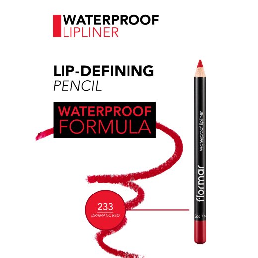 قلم تحديد شفاه مقاوم للماء من فلورمار- رقم 233