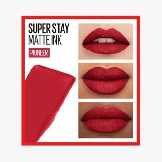 أحمر شفاه روج سائل سوبر ستاي مات اينك من ميبيلين نيويورك-درجة 20 - الصورة 2