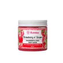 مقشر الجسم ستروبيري آند كريم من بابلز - 250g