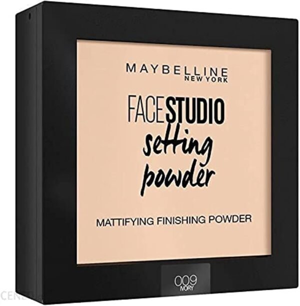 بودرة فيس ستوديو المثبتة من ميبيلين - 009 آيفوري - 9 جم
