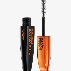 ماسكارا ميغا فوليوم كولاجين ميس هيبي مقاومة للماء أسود من لوريال باريس