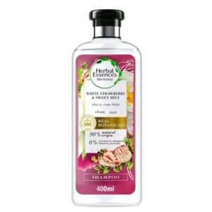 شامبو خالي من البارابين مع ال الفرولة والنعناع من هيربال-400مل