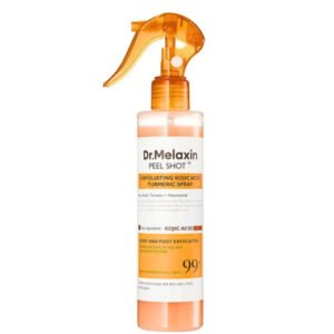 بخاخ مقشر للجسم بالكيراتين وحمض الكوجيك والكركم من دكتور ميلاكسين -200مل