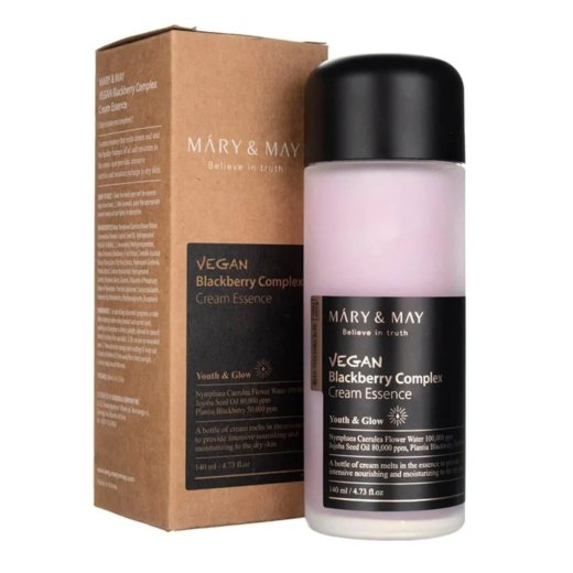كريم مركب التوت الأسود النباتي مرطب خفيف وتقوية حاجز البشرة من ماري اند ماي -140مل