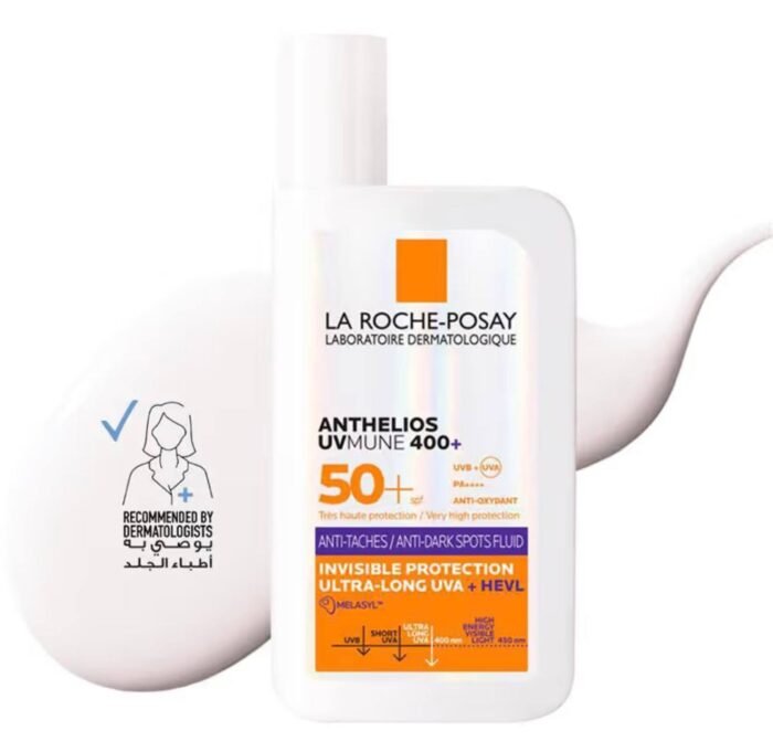 واقي شمس أنثيليوس يو في ميون 400 مضاد للبقع بعامل حماية +SPF 50 من لاروش بوزيه -50مل