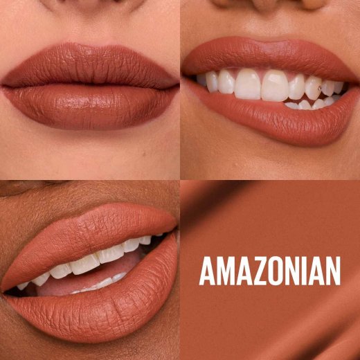 أحمر شفاه روج سائل سوبر ستاي مات اينك من ميبيلين -درجة 70 AMAZONIAN - الصورة 2