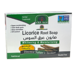 صابون عرق السوس للتفتيح والترطيب من اكسا -125g
