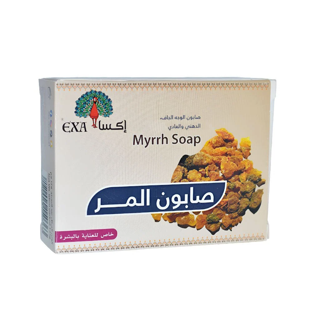 صابون المر للعناية بالوجه الجاف والدهني والعادي من اكسا -125g